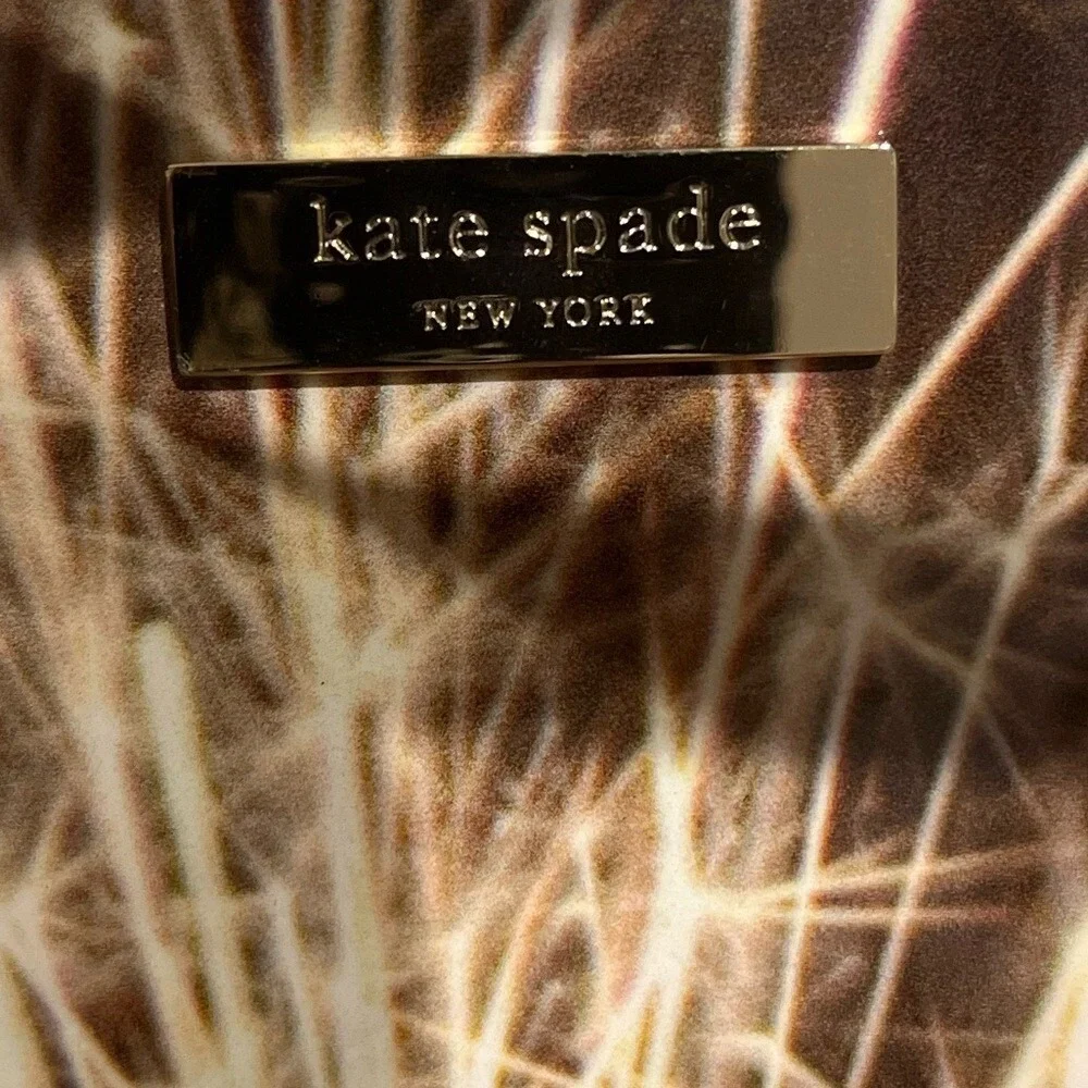 Kate Spade New York LET SPARKS FLY Sparkle Tote BagPatent Leather Sparkler Print